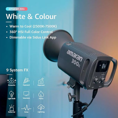 Amaran 300c RGB LED Monolight