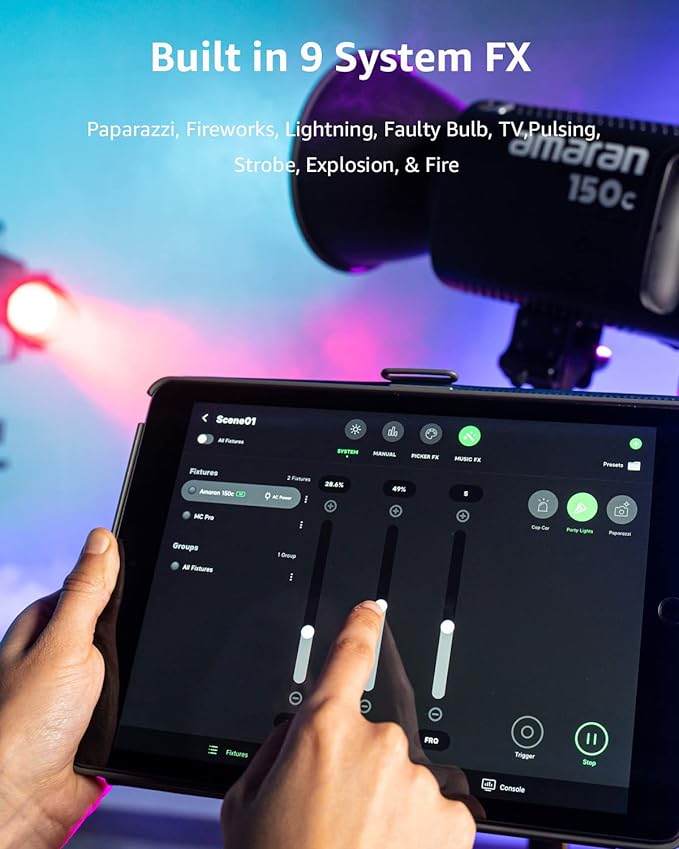 Amaran 150c RGB LED Monolight