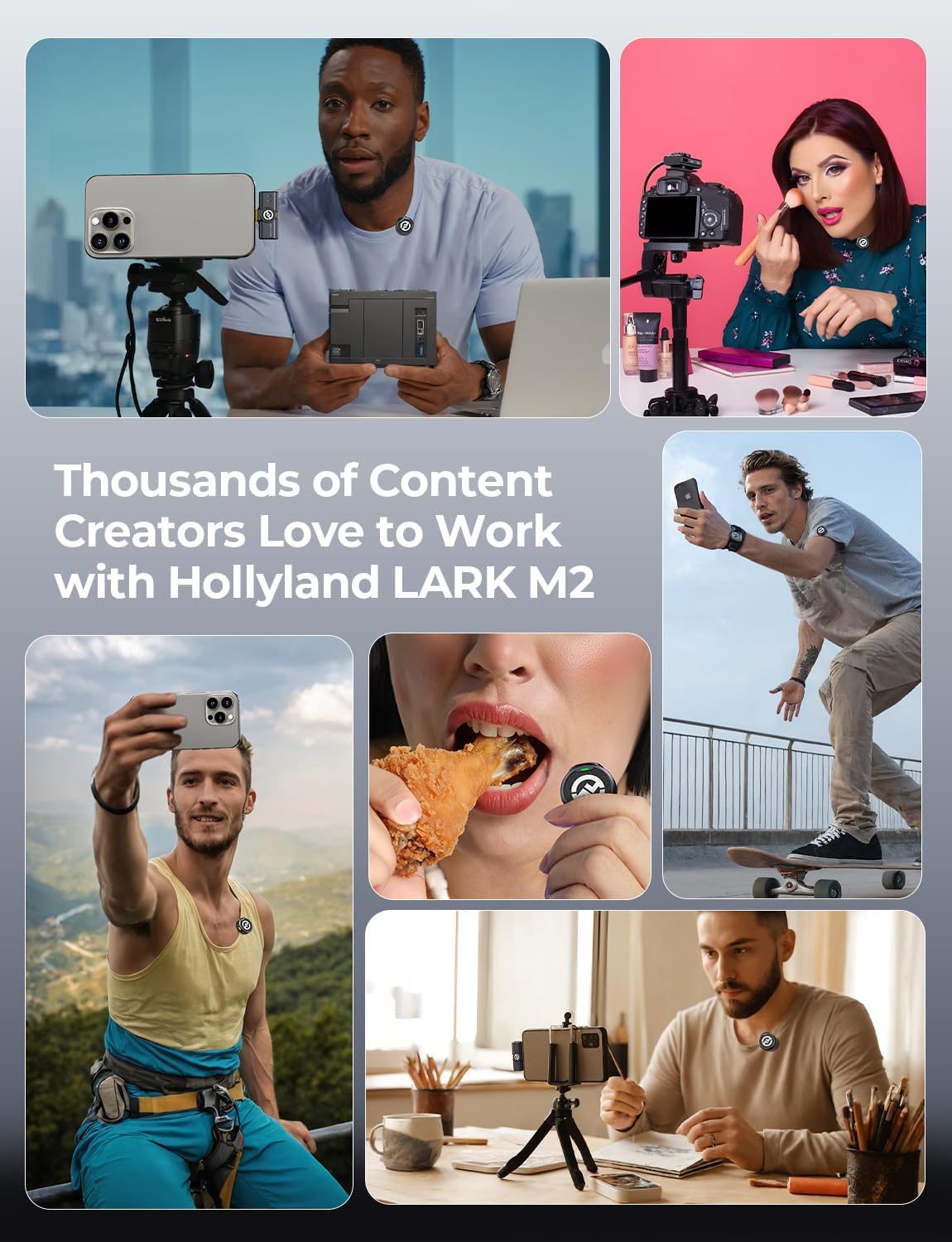 Hollyland LARK M2 Combo Canada | Filmgear – Filmgear Canada