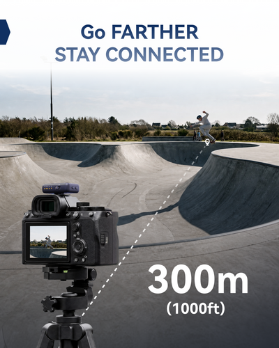 Hollyland LARK M3 300 m transmission range