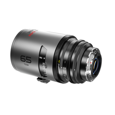 DZOFILM DZOFILM Pavo 2x Anamorphic Prime 65mm Macro T2.8 Neutral Coating (PL&EF mount, feet) - Film Gear Canada