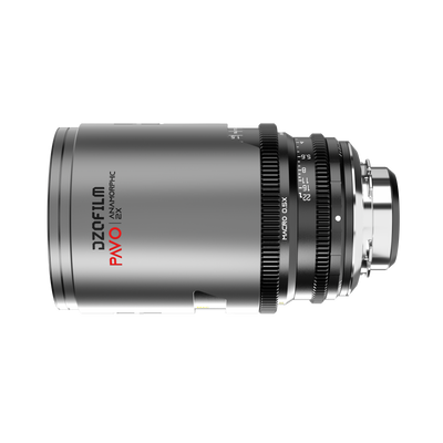 DZOFILM DZOFILM Pavo 2x Anamorphic Prime 65mm Macro T2.8 Neutral Coating (PL&EF mount, feet) - Film Gear Canada