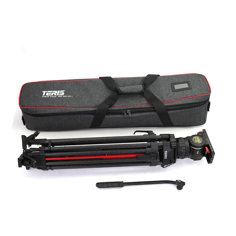 Teris TS-H14CF-Q Fluid Head Tripod System 14KG payload