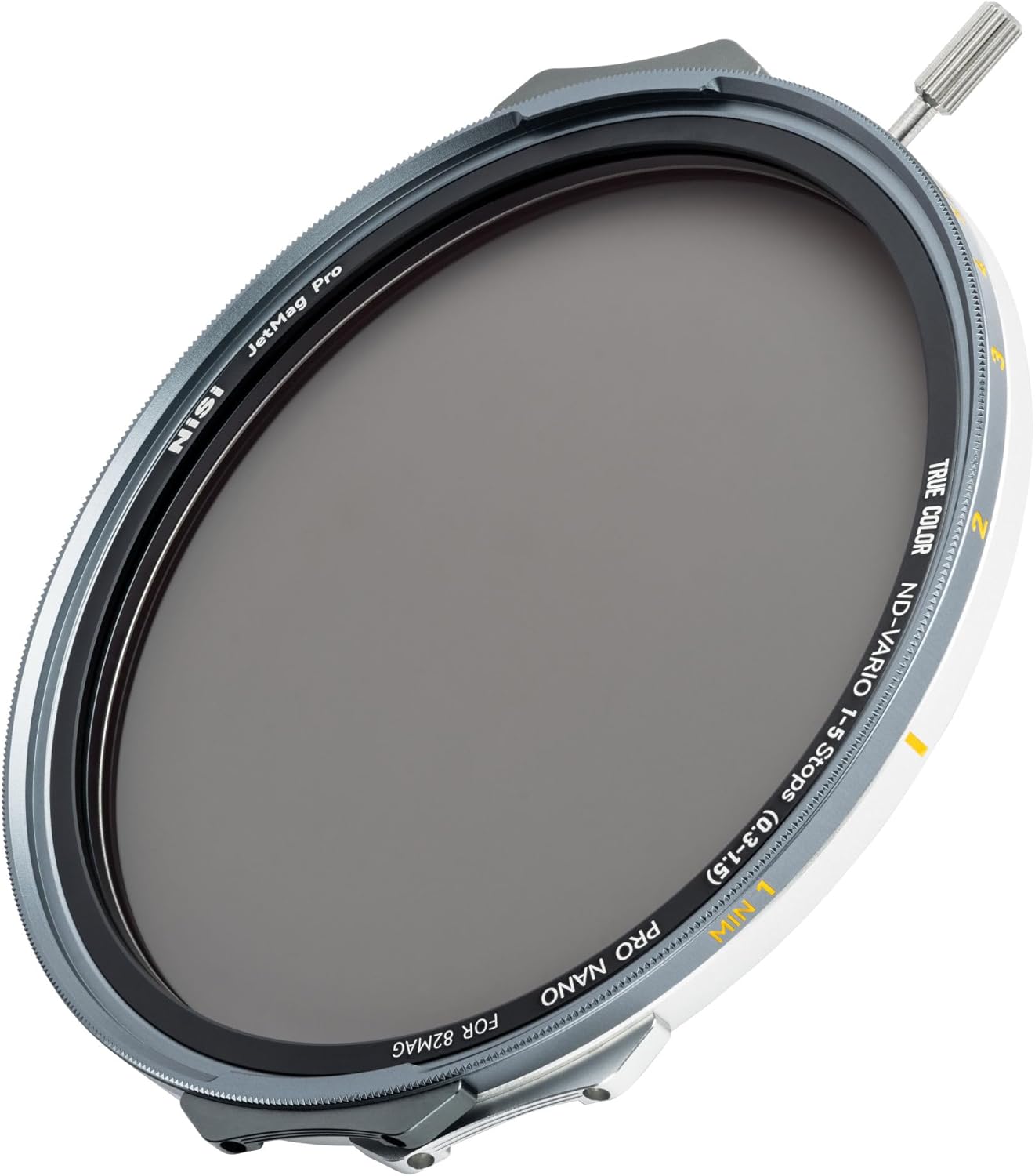 NiSi JetMag Pro 1-5 Stops True Color Variable ND 82MAG Magnetic Filter (JetMag Adaptor Required)