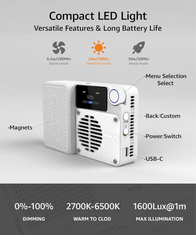 Amaran Ace 25x Bi-Color LED Light Panel