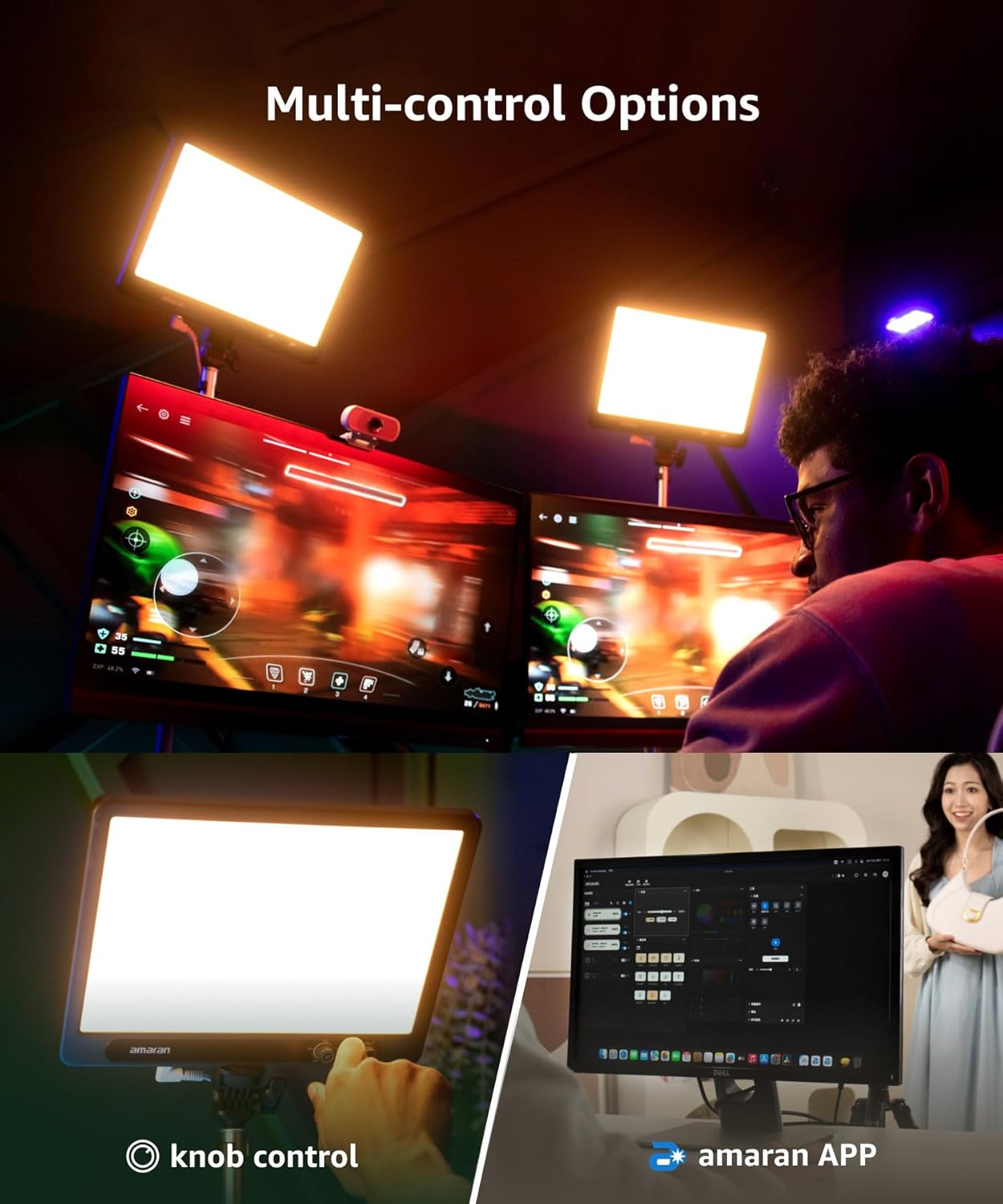Amaran Verge Soft Panel Desk Light – Filmgear Canada