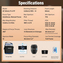 SIRUI Aurora 85mm f/1.4 Full-Frame Autofocus Lens (Sony E-mount)