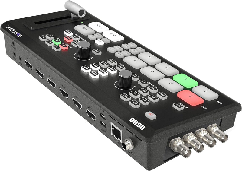 OSEE GoStream Duet SDI/HDMI/NDI|HX Live Stream Video Mixer/Switcher/Recorder