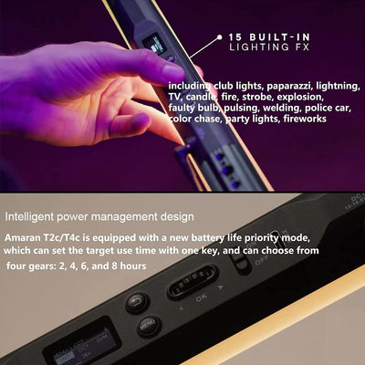 Amaran T4C RGBWW LED Tube Light 50W (4ft)