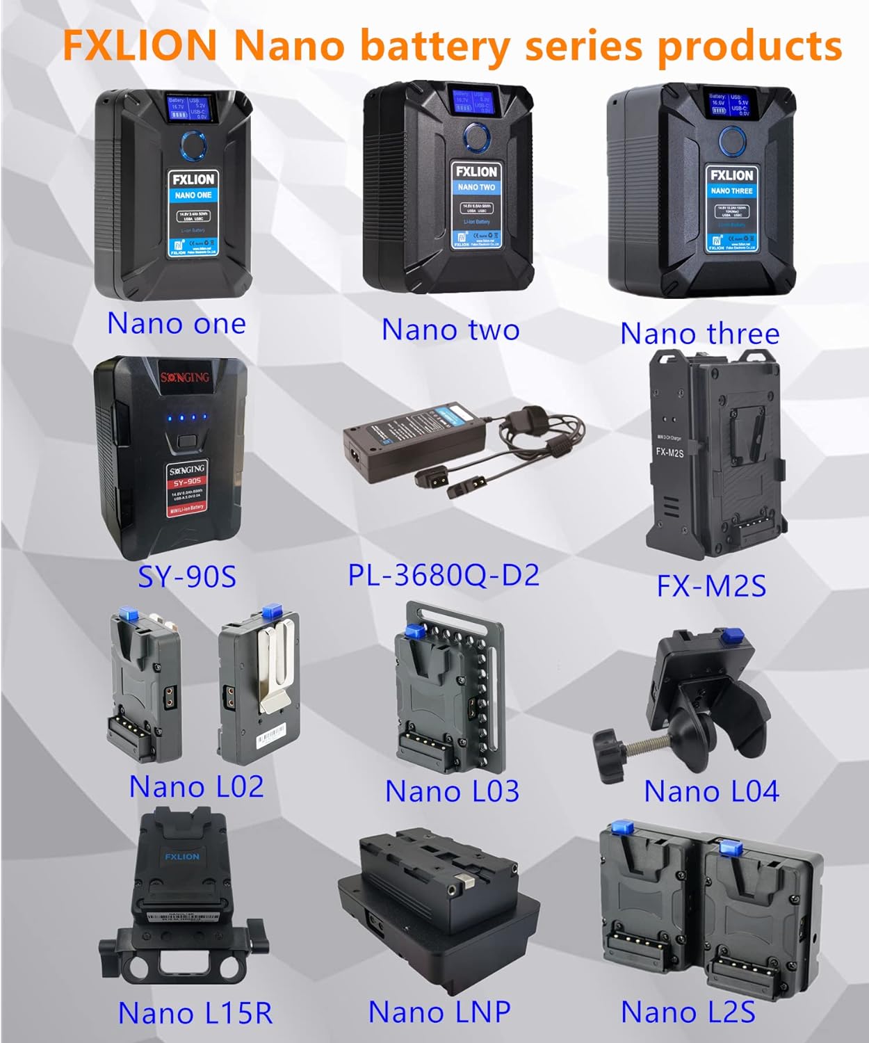 FXLION Fxlion Nano Two Wireless 98Wh V-lock Battery, 14.8V - Film Gear Canada