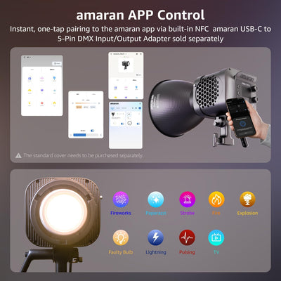 amaran Halo 300x: amaran App Control