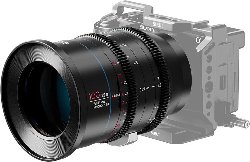 SIRUI Jupiter Macro T2 Full-Frame Cine Prime Lens Set (24mm, 35mm, 50mm, 75mm and 100mm Cinema Lens Set) PL Mount