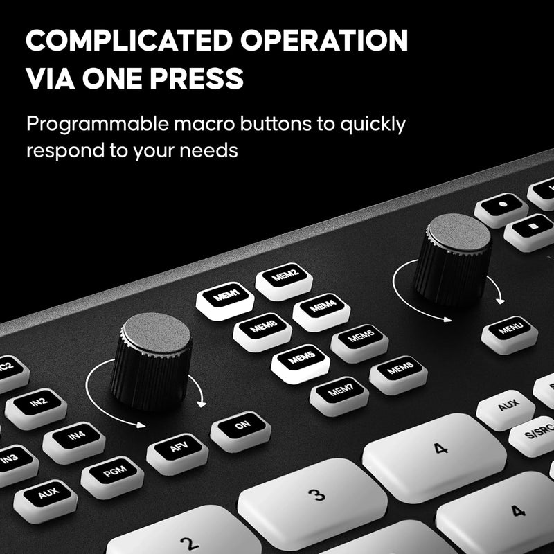 Osee GoStream Deck - HDMI Video Switcher & Live Broadcast Mixer | All-in-One Professional Streaming Solution