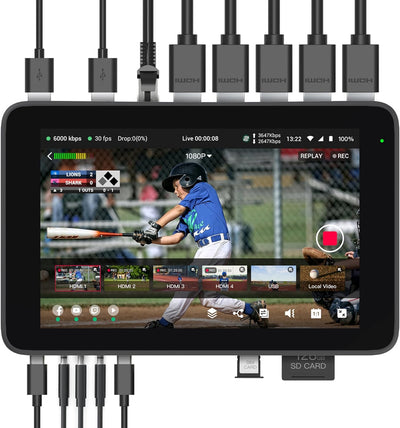 YoloLiv YoloBox Ultra All-in-One Multicamera Live Streaming and Switching System