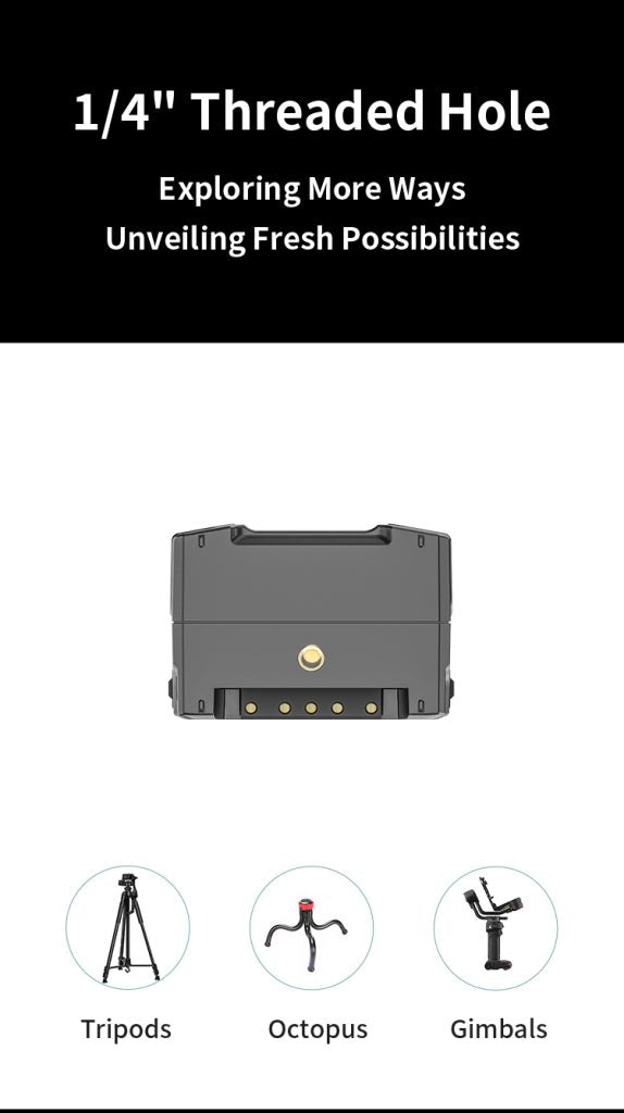 Rolux Dynasty II 99Wh V-Mount Battery USB-C Input/Output