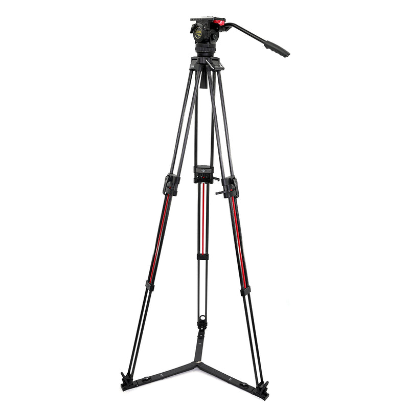 Teris TS-H7CF-Q Fluid Head Tripod System 7KG payload