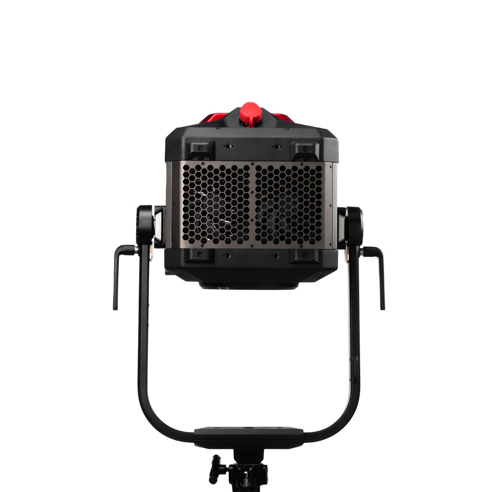 Aputure STORM CS32 lamp head and removable yoke rear view