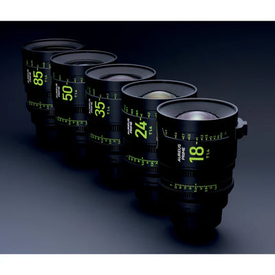 NiSi Aureus Prime Full-Frame Cine Lens 5-Lens Set (PL-mount)