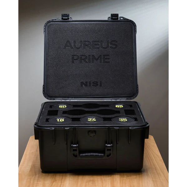 NiSi Aureus Prime Full-Frame Cine Lens 5-Lens Set (PL-mount)