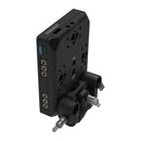 Kondor Blue Pro Gold Mount Battery Plate with Swiveling Rod Block (Raven Black)