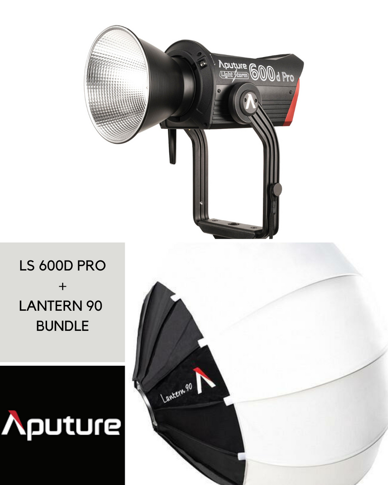 (BUNDLE) Aputure LS 600D Pro - V + Lantern 90 Combo