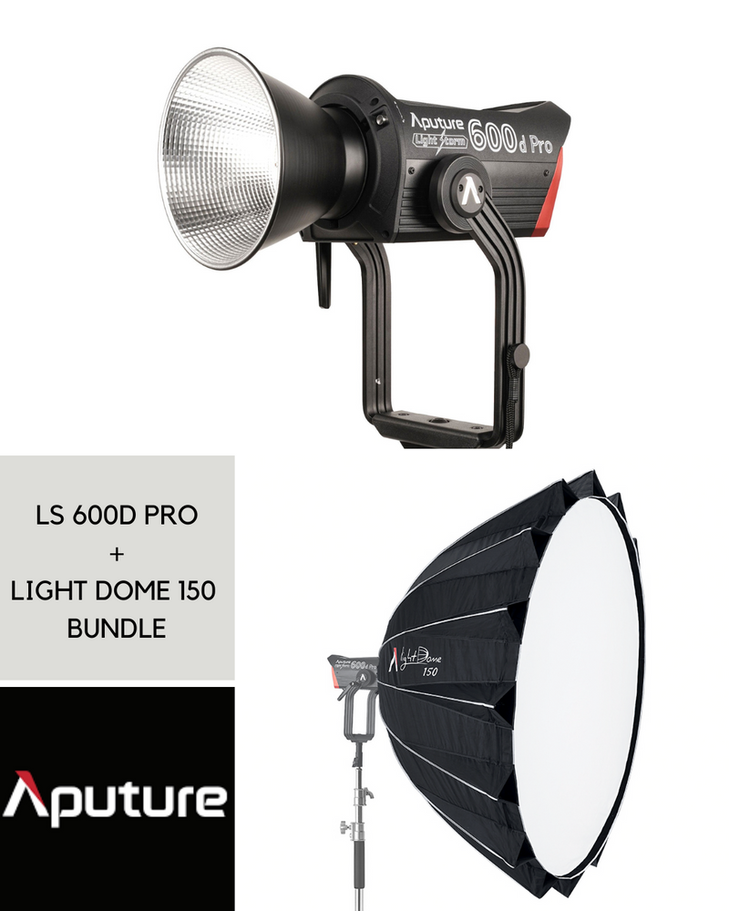 (BUNDLE) Aputure LS 600D Pro - V + Light Dome 150 Combo