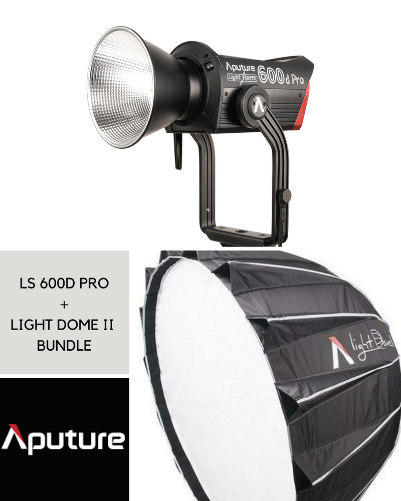 (BUNDLE) Aputure LS 600D Pro - V + Light Dome II Combo