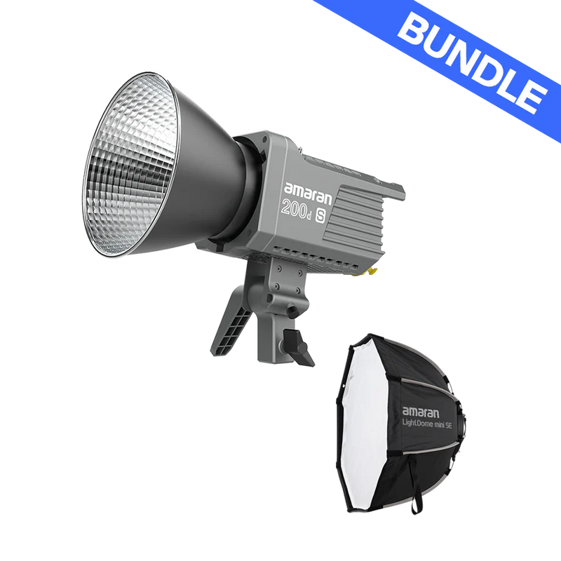 Amaran 200d S + Light Dome Mini SE Bundle