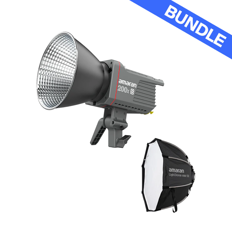 Amaran 200x S + Light Dome Mini SE Bundle