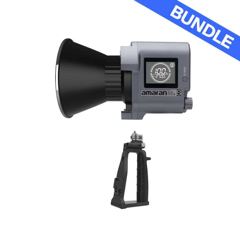 Amaran COB 60d S + Handheld Bracket Bundle