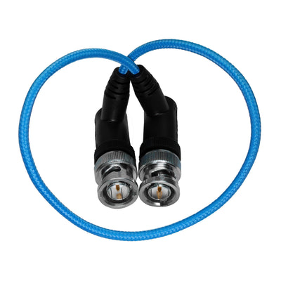 Kondor Blue Kondor Blue Ultra Thin 3G SDI Video Cable Right Angle BNC (12") - Film Gear Canada