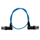 Kondor Blue Ultra Thin 3G SDI Video Cable Right Angle BNC (16")