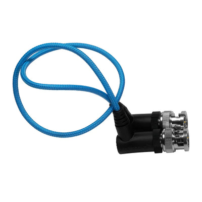 Kondor Blue Ultra Thin 3G SDI Video Cable Right Angle BNC (16")