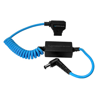 Kondor Blue D-Tap to 19.5V Regulated DC Coiled Cable for Sony FX9/FX6