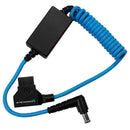 Kondor Blue D-Tap to 19.5V Regulated DC Coiled Cable for Sony FX9/FX6