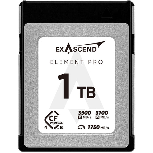 Exascend Element Pro CFexpress 4.0 Type B Memory Card - 1TB