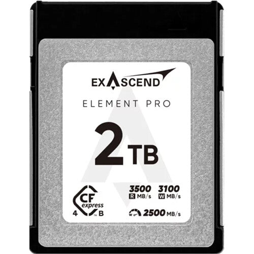 Exascend Element Pro CFexpress 4.0 Type B Memory Card - 2TB