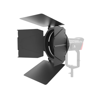 Aputure F10 Drop-in Barndoors for LS 600D Fresnel Attachment