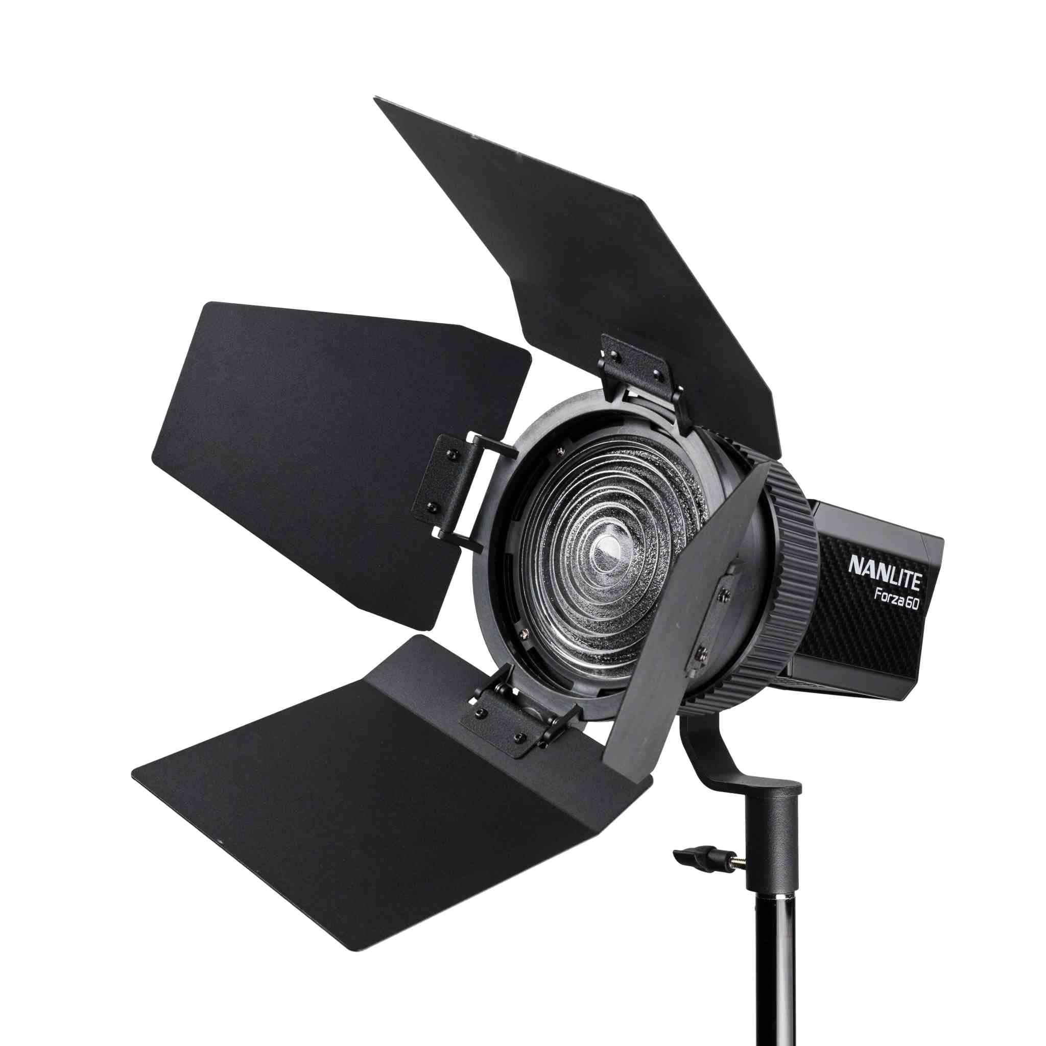 Nanlite FL-11 Fresnel Lens with Barndoors official product image 1