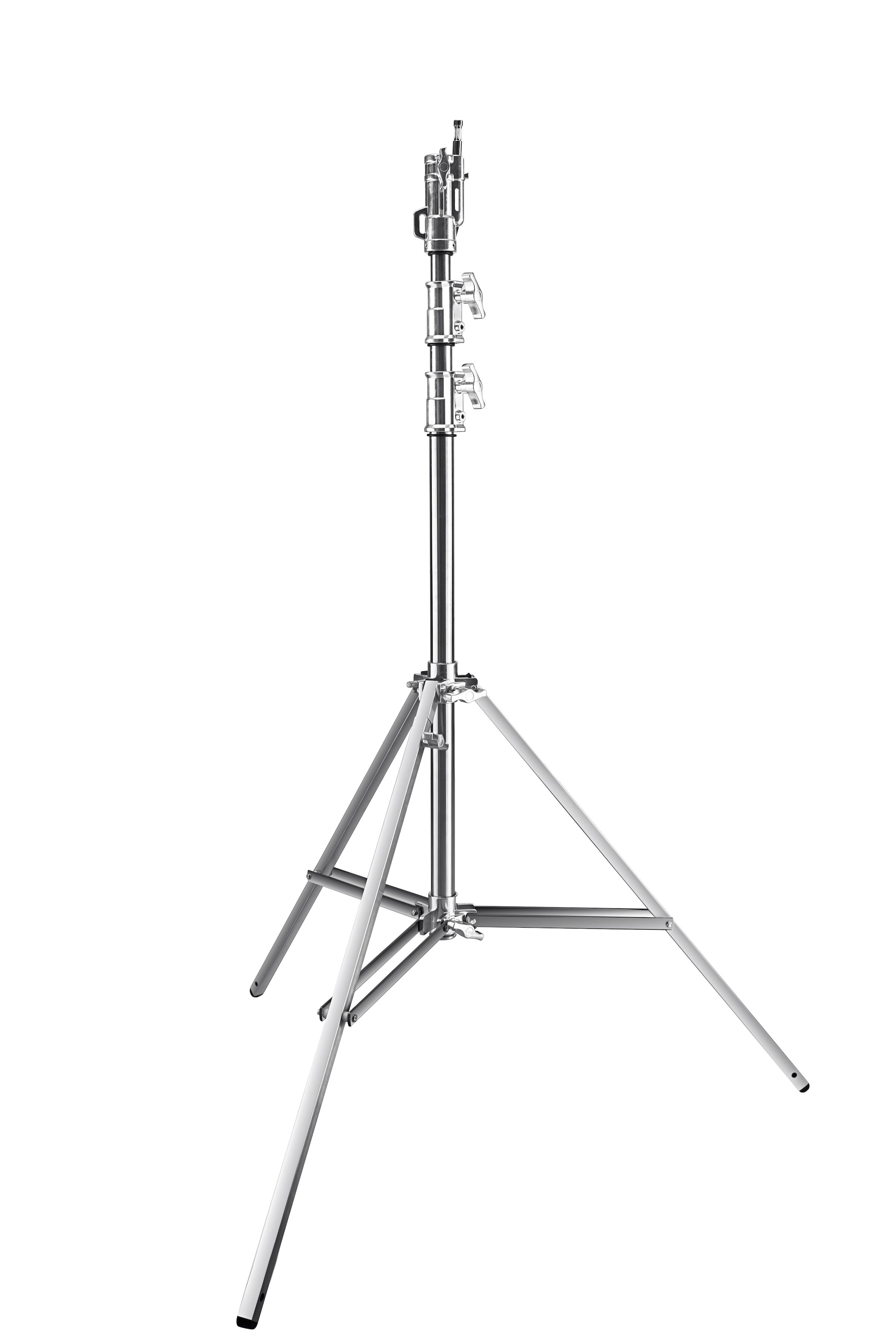 FPS Cine Stainless Steel 2-Riser Combo Stand