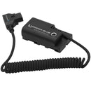 Kondor Blue D-Tap to Sony L-Series NPF Dummy Battery Cable (Raven Black)