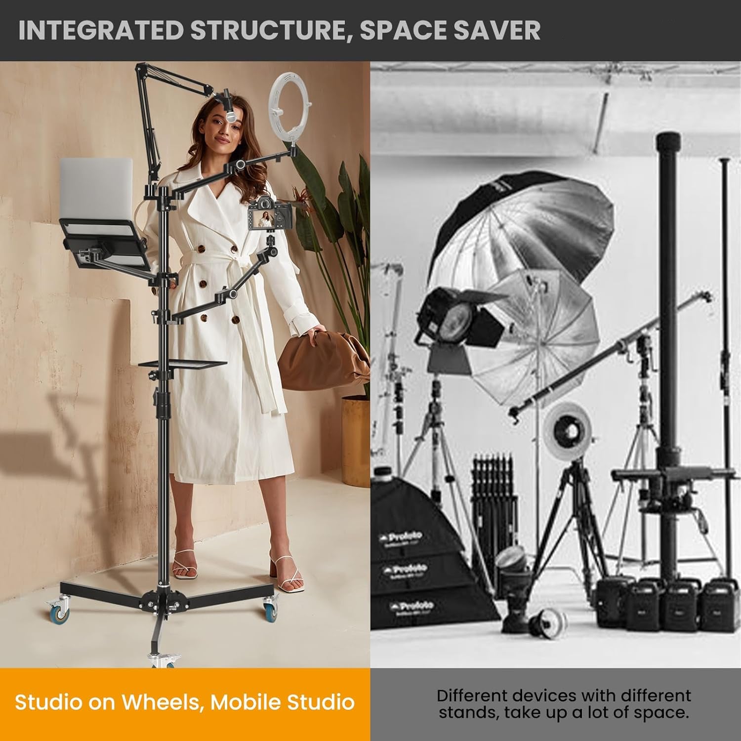 FPS 5-in-1 Mobile Studio Stand