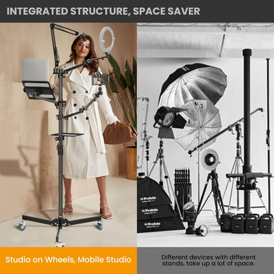FPS 5-in-1 Mobile Studio Stand