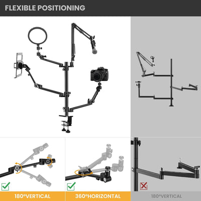 FPS 4-in-1 Desktop Studio Stand