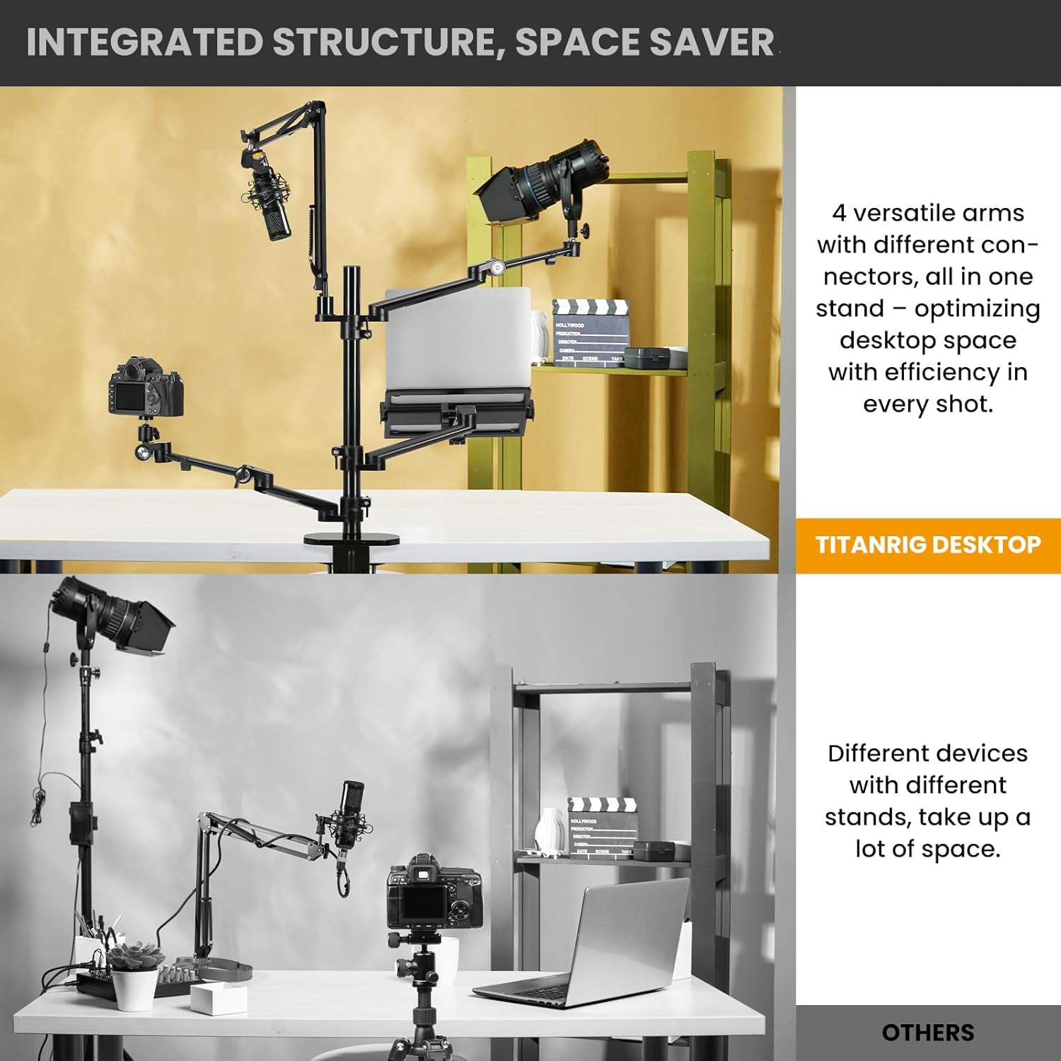 FPS 4-in-1 Desktop Studio Stand