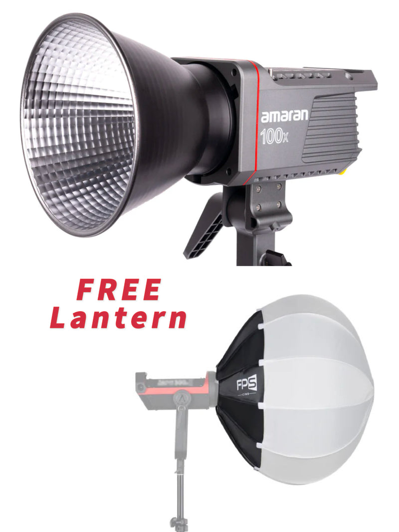 (Bundle) Amaran 100X with FREE FPS Lantern