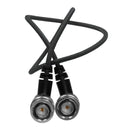 Kondor Blue Ultra Thin 3G SDI Video Cable Right Angle BNC (16") (Raven Black)