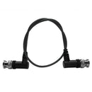 Kondor Blue Ultra Thin 3G SDI Video Cable Right Angle BNC (16") (Raven Black)