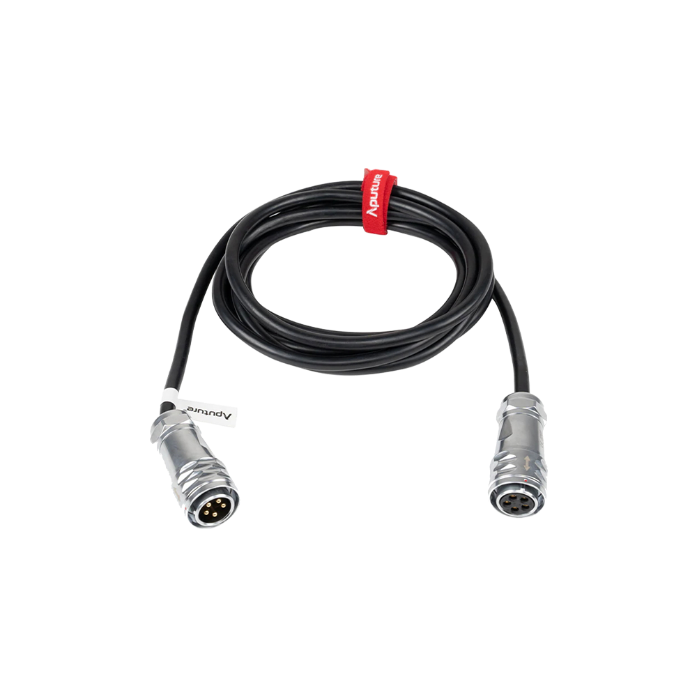 Aputure LS 600d Pro/600x Pro 5-Pin WeatherProof Extension Head Cable 25ft (7.5m)
