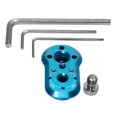 Kondor Blue Kondor Blue Mini Lock Quick Release Plates for Professional Camera Workflows (Kondor Blue) - Film Gear Canada